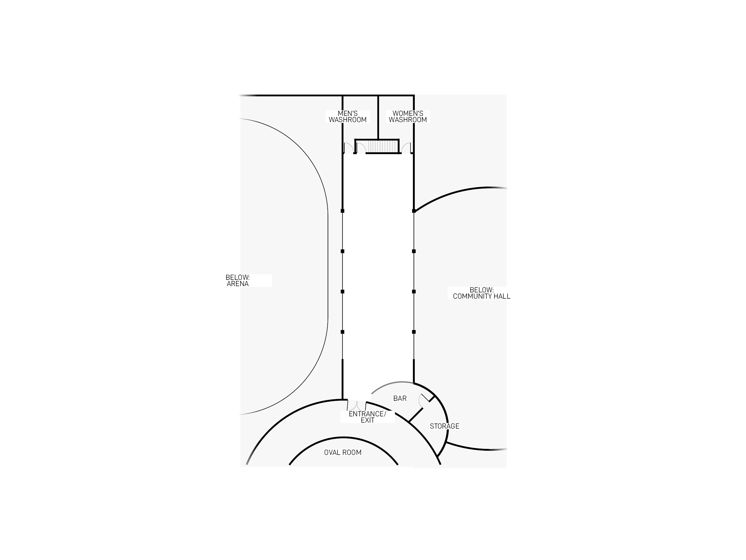 Design your own layout for the Watson Lake Mezzanine Hall