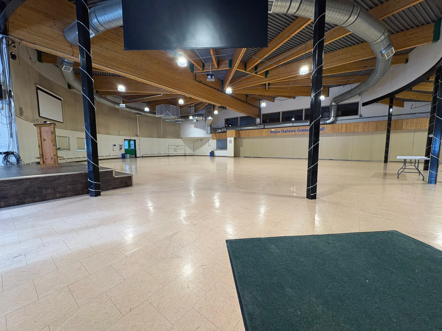 Watson Lake Community Hall interior view 3